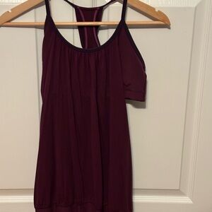 Lululemon Athletica Dark Purple Tank Top